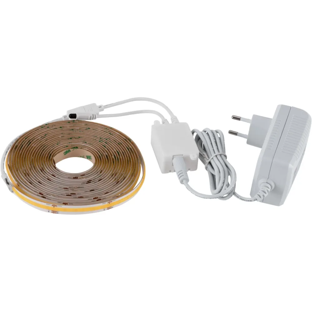 Eglo LED-Stripe Cob Stripe Kunststoff 33 W 500 cm - Farbe: Weiss - LED - LED-Stripe- LED Leuchtmittel
