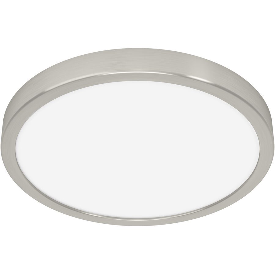 Eglo Deckenlampe Fueva 5 Grau Stahl 2.8 cm - Farbe: Nickel matt - LED - Lichtfarbe: Warmweiss - Deckenlampe- LED Energiesparlampe