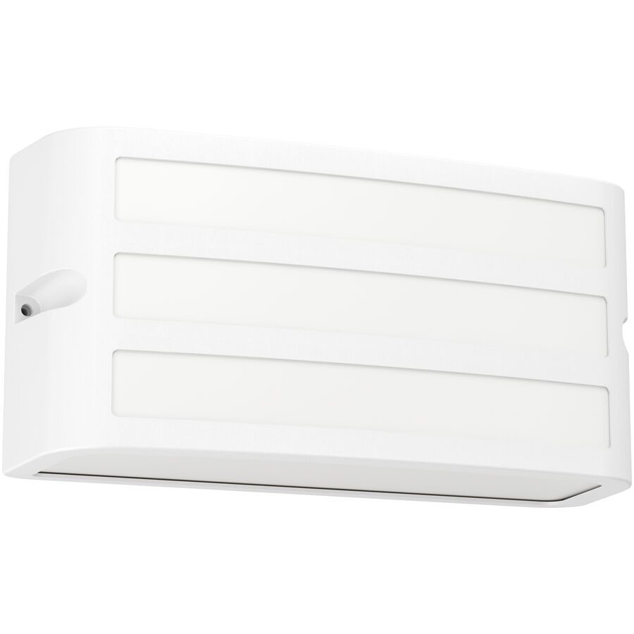Eglo Wandlampe aussen Camarda Weiss Aluminium 11 cm - Wandlampe aussen