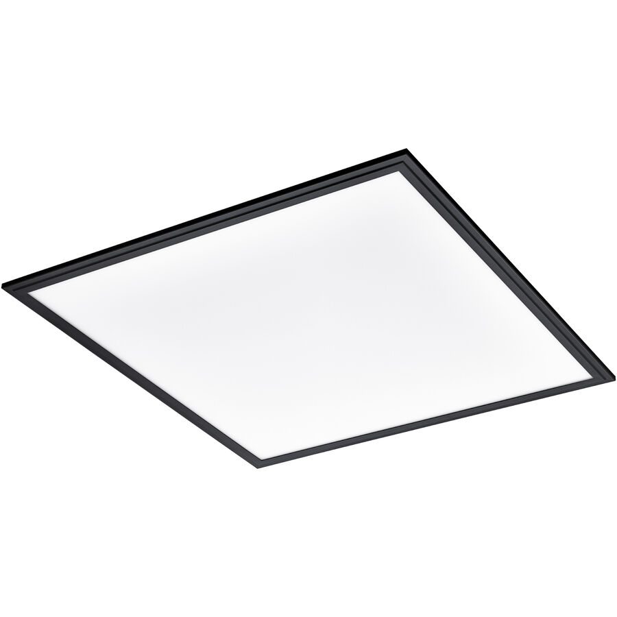 Eglo Deckenlampe Salobrena 1 Schwarz Aluminium/Stahl 59.5 cm 5 cm - LED - Lichtfarbe: Helles Neutralweiss - Deckenlampe- LED Energiesparlampe