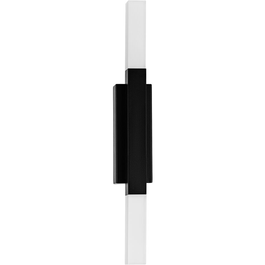 Eglo Wandlampe Alcudia Schwarz Aluminium/Stahl 3 cm - LED - Lichtfarbe: Warmweiss - Wandlampe- LED Energiesparlampe