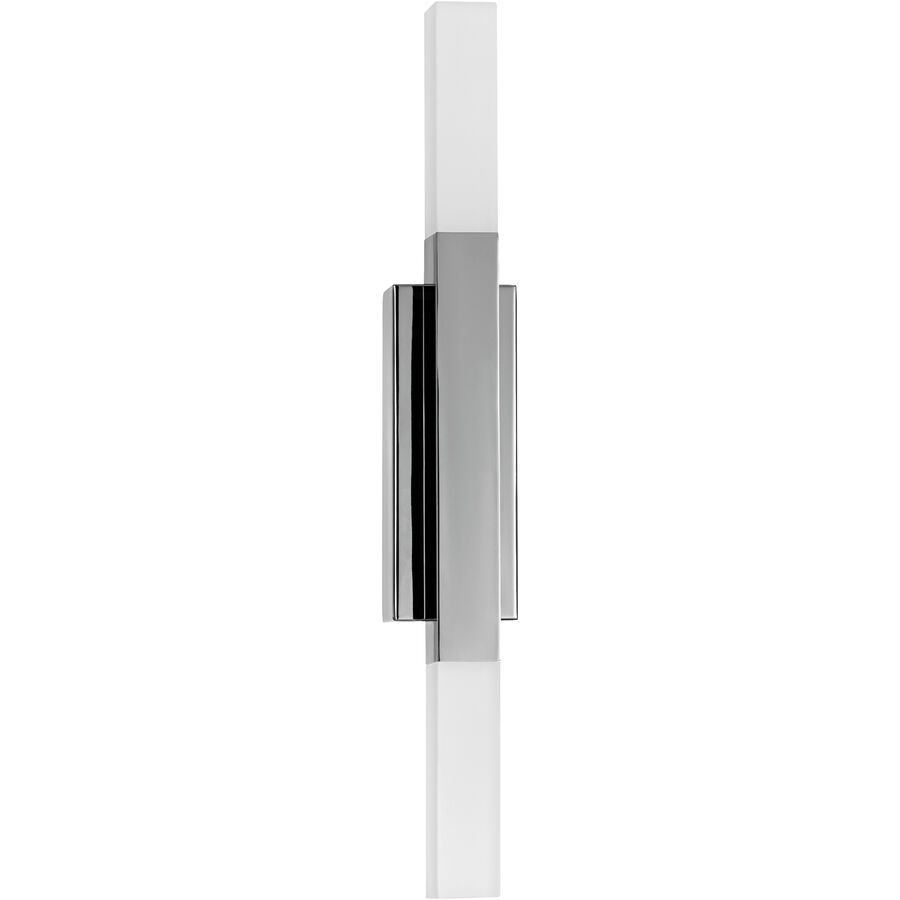 Eglo Wandlampe Alcudia Grau Aluminium/Stahl 3 cm - Farbe: chrom - LED - Lichtfarbe: Warmweiss - Wandlampe- LED Energiesparlampe