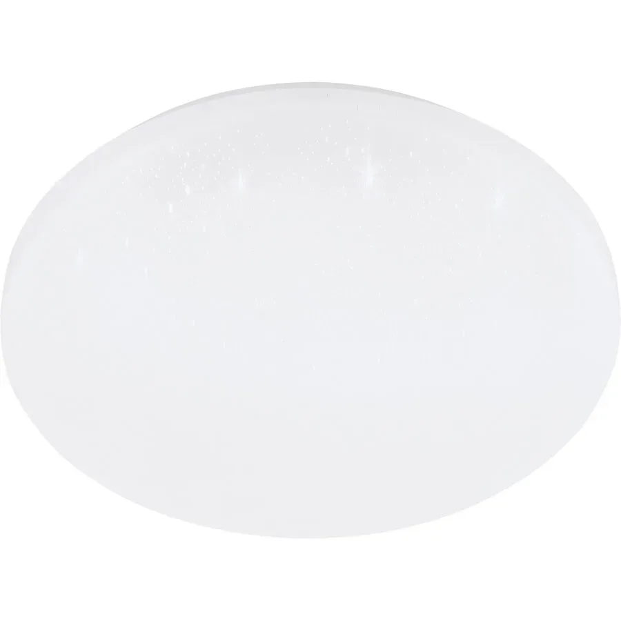 Eglo Deckenlampe Frania-S Weiss Stahl 5.5 cm - LED - Lichtfarbe: Warmweiss - Deckenlampe- LED Energiesparlampe