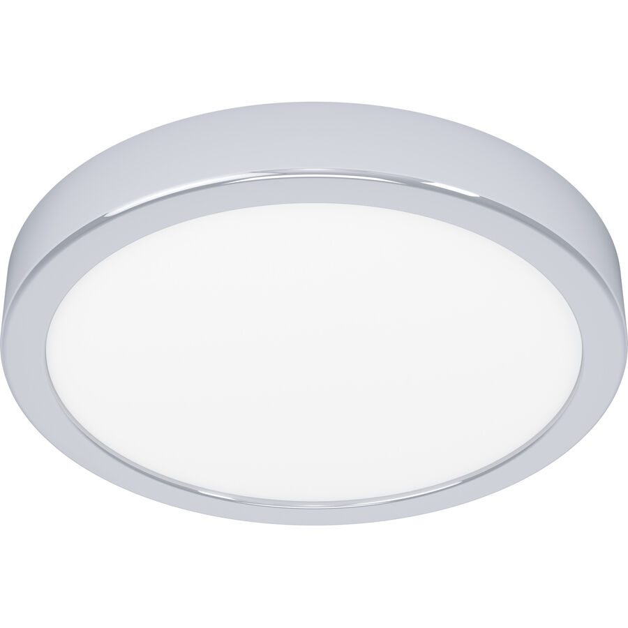 Eglo Deckenlampe Fueva 5 Grau Stahl 2.8 cm - Farbe: chrom - LED - Lichtfarbe: Warmweiss - Deckenlampe- LED Energiesparlampe
