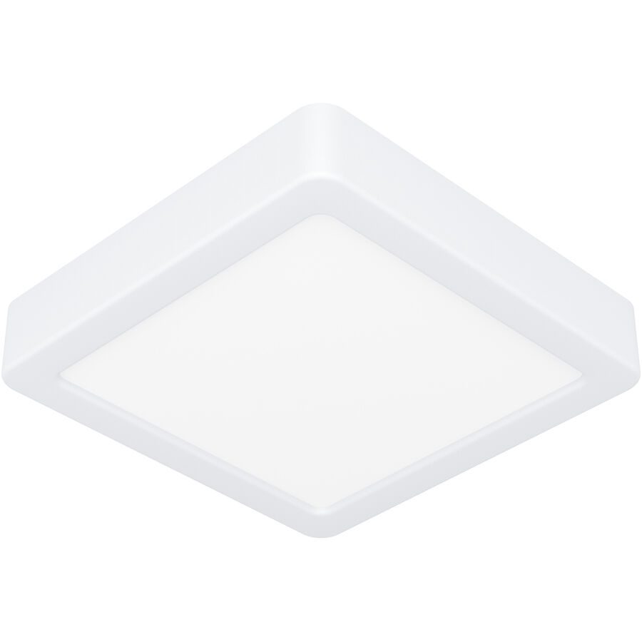 Eglo Deckenlampe Fueva 5 Weiss Stahl 16 cm 2.8 cm - LED - Lichtfarbe: Warmweiss - Deckenlampe- LED Energiesparlampe