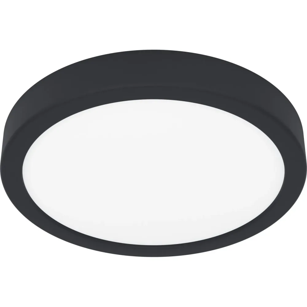 Eglo Deckenlampe Fueva 5 Schwarz Stahl 2.8 cm - LED - Lichtfarbe: Warmweiss - Deckenlampe- LED Energiesparlampe