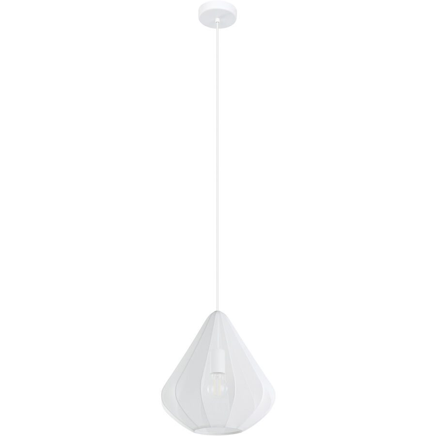 Eglo Pendellampe Dolwen Weiss Stahl 110 cm - Pendellampe