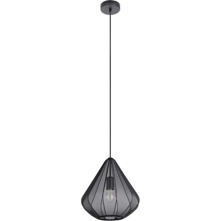 Eglo Pendellampe Dolwen Schwarz Stahl 110 cm - Pendellampe