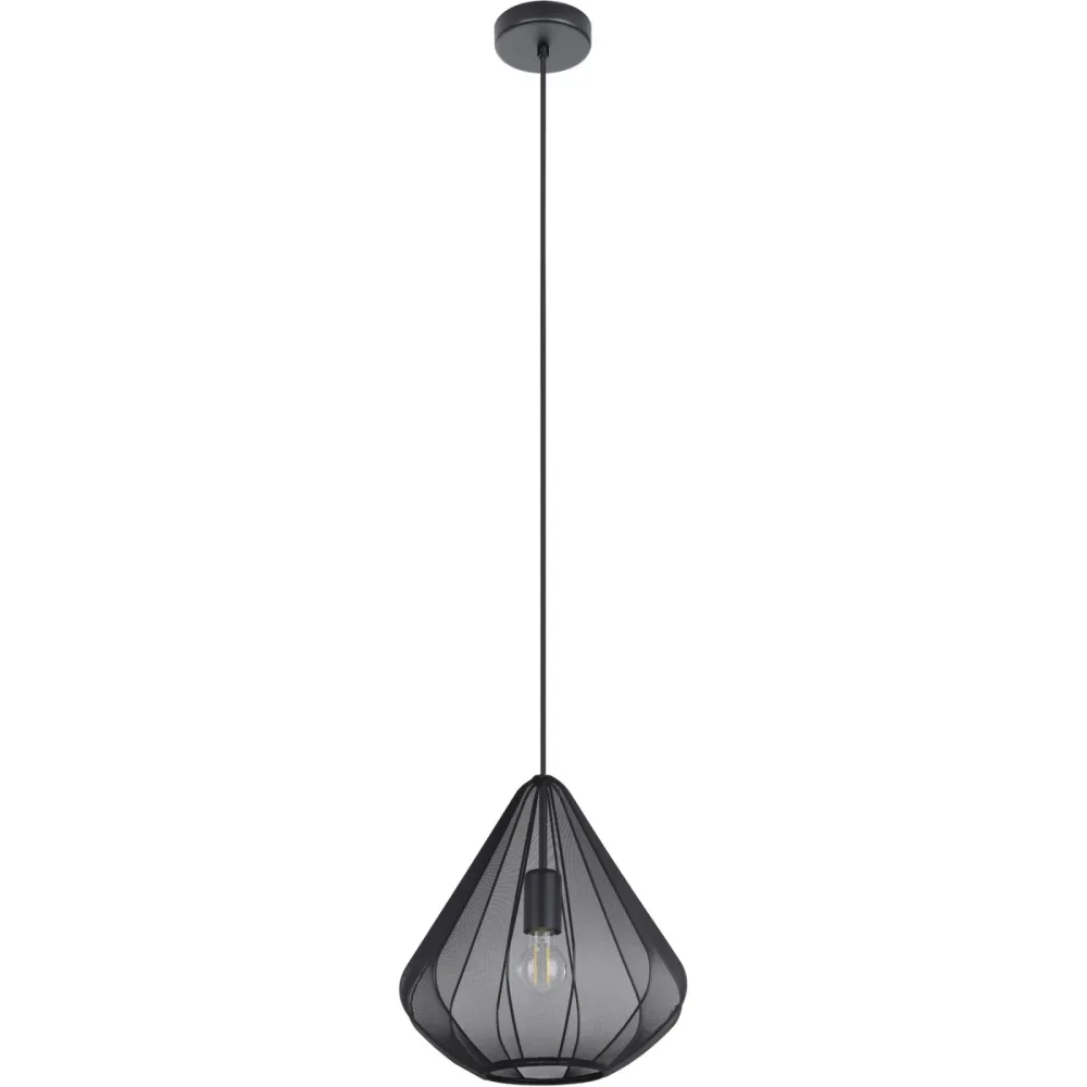 Eglo Pendellampe Dolwen Schwarz Stahl 110 cm - Pendellampe