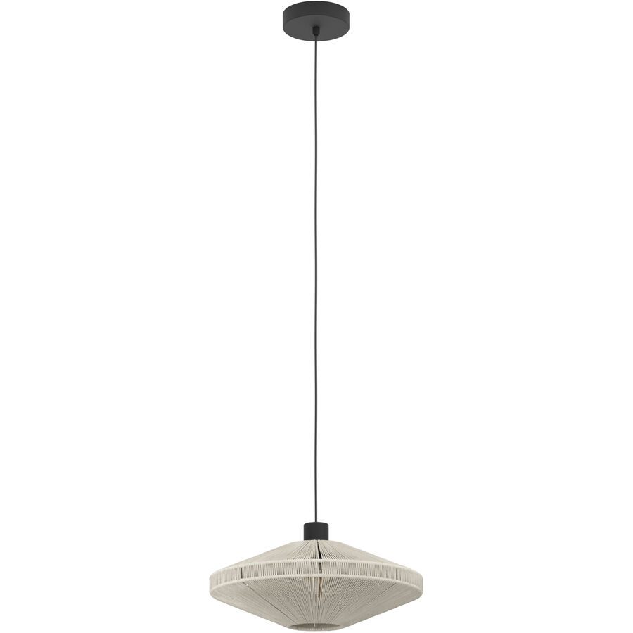 Eglo Pendellampe Midsumer Schwarz Stahl 110 cm - Pendellampe