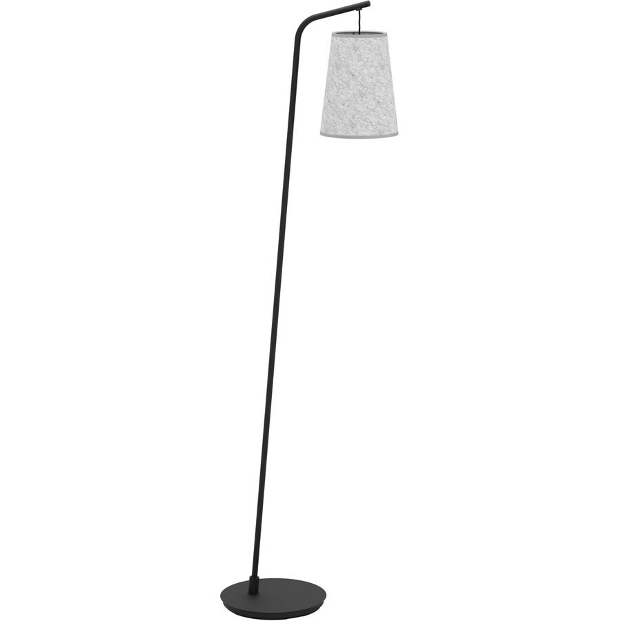 Eglo Stehlampe Alsager Schwarz Stahl 21 cm 170 cm - Stehlampe