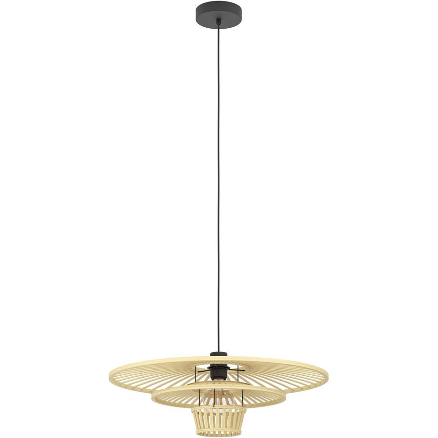 Eglo Pendellampe Lydney Schwarz Stahl 110 cm - Pendellampe