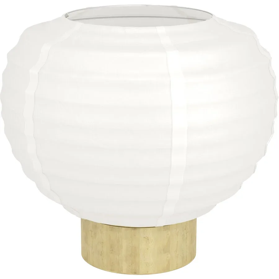 Eglo Tischlampe Summerhill Braun Stahl/Holz 20 cm - Material: Holz/Stahl - Tischlampe