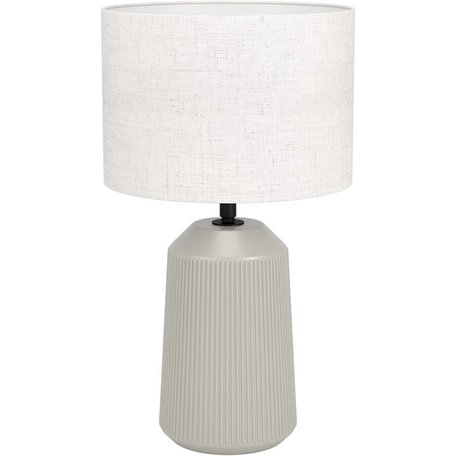 Eglo Tischlampe Capalbio Beige 41 cm - Farbe: sand - Material: Keramik - Tischlampe