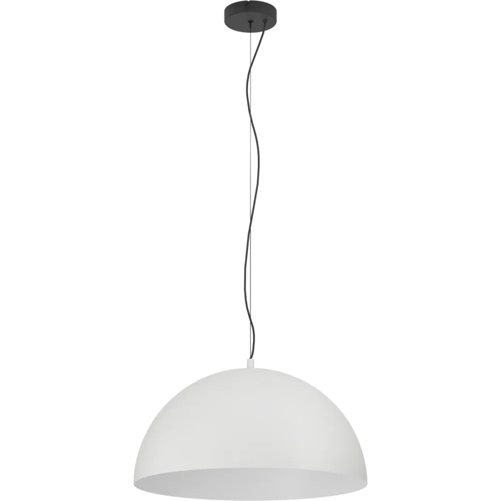 Eglo Pendellampe Gaetano 1 Grau Stahl 150 cm - Pendellampe