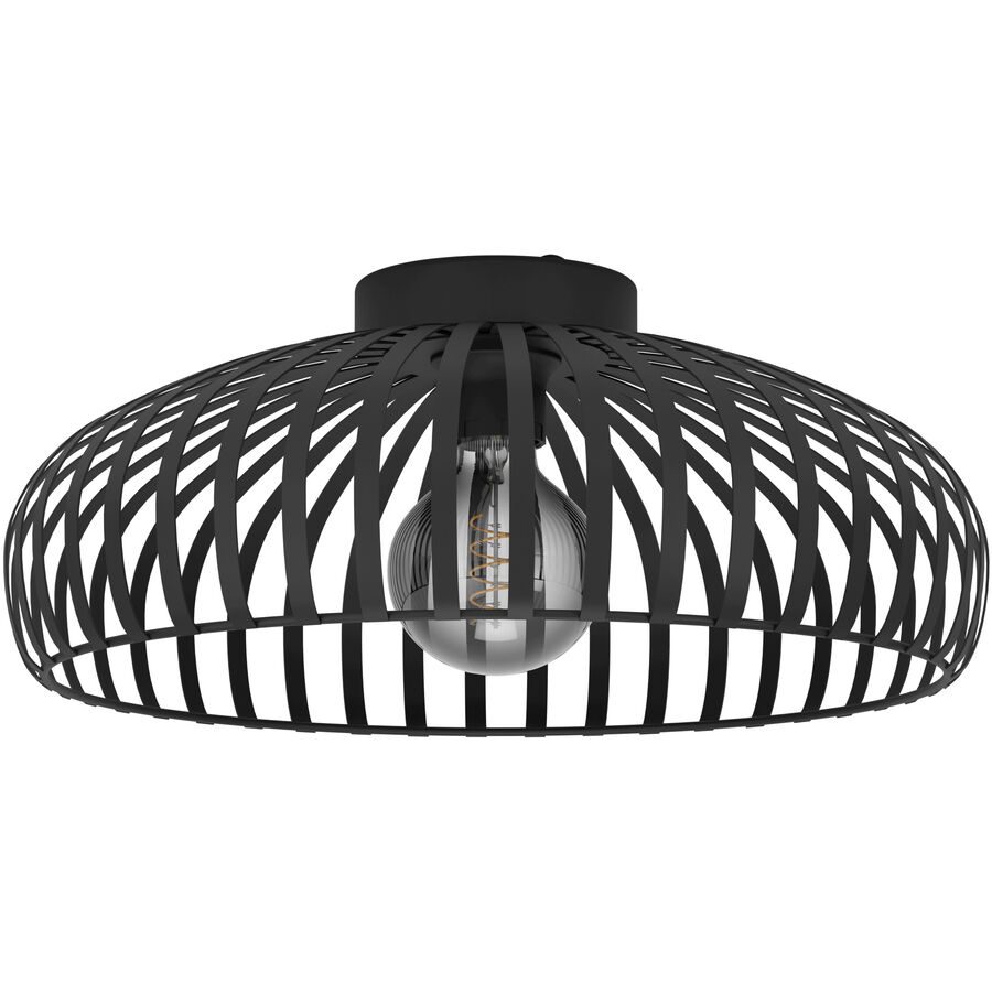 Eglo Deckenlampe Mogano 3 Schwarz Stahl 18 cm - Deckenlampe
