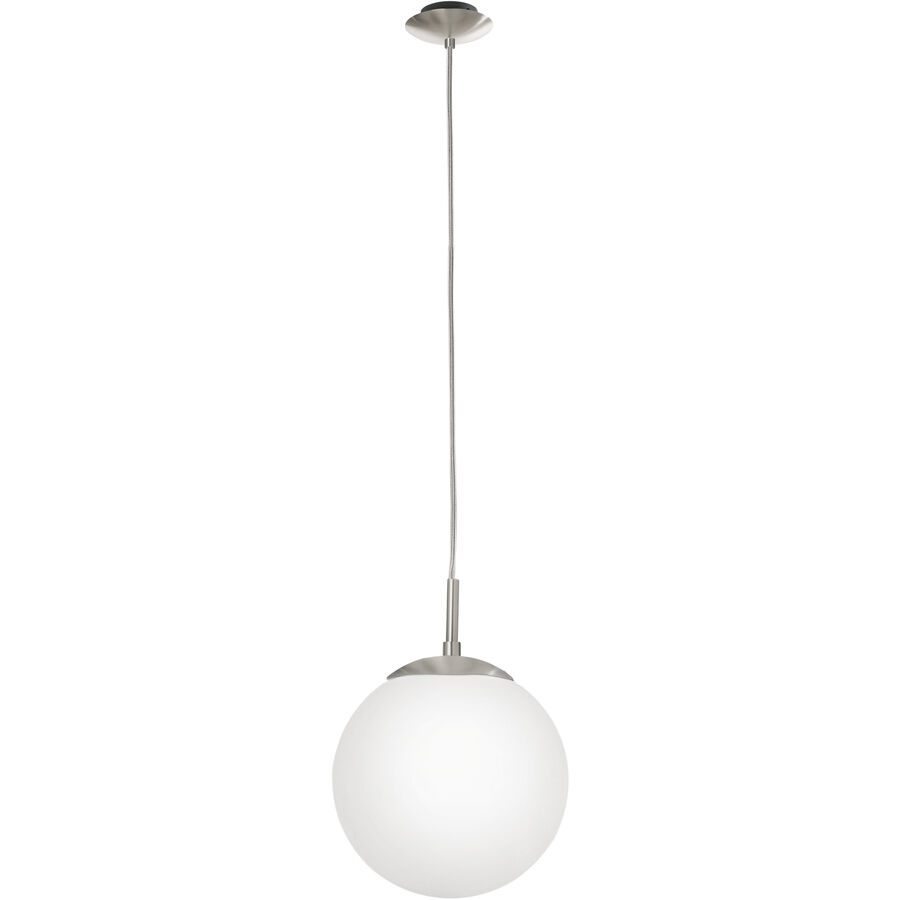 Eglo Pendellampe Rondo Grau Stahl 110 cm - Farbe: Nickel matt - Pendellampe