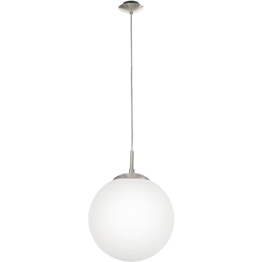 Eglo Pendellampe Rondo Grau Stahl 110 cm - Farbe: Nickel matt - Pendellampe
