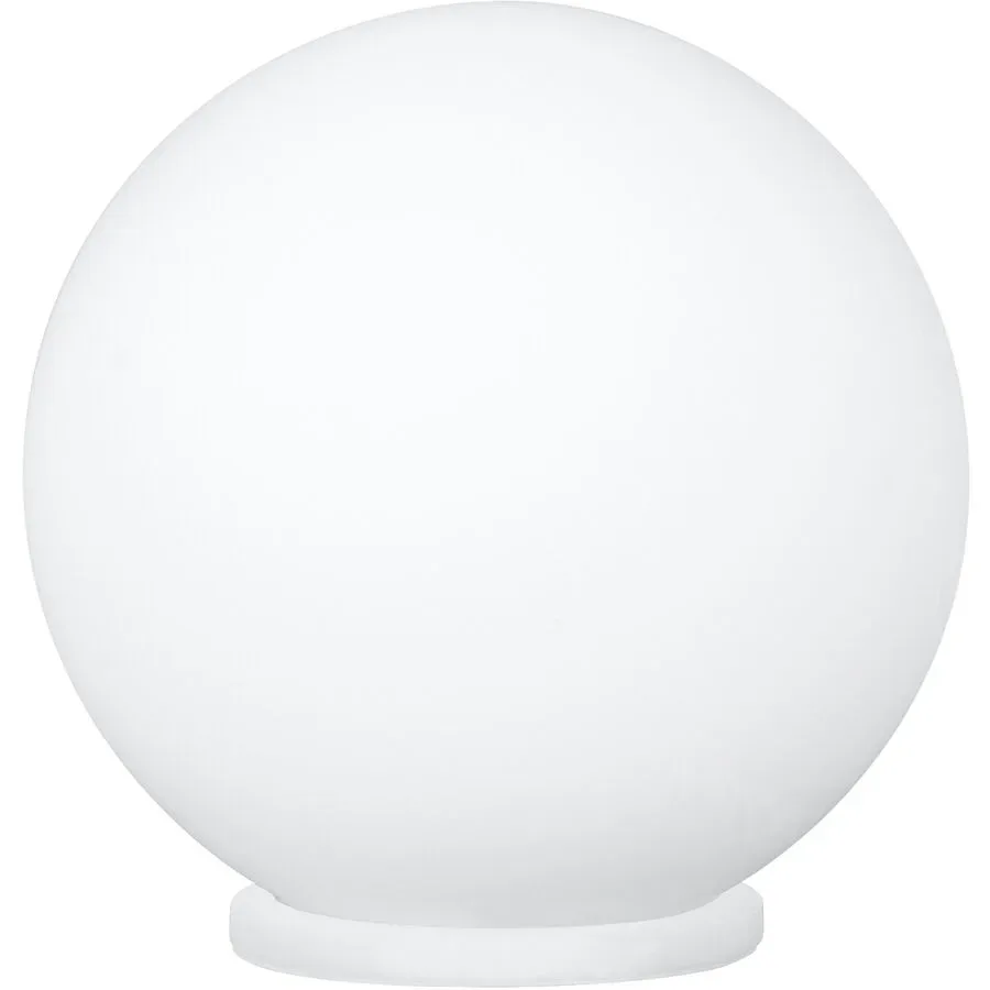 Eglo Tischlampe Rondo Weiss Kunststoff 20 cm - Tischlampe