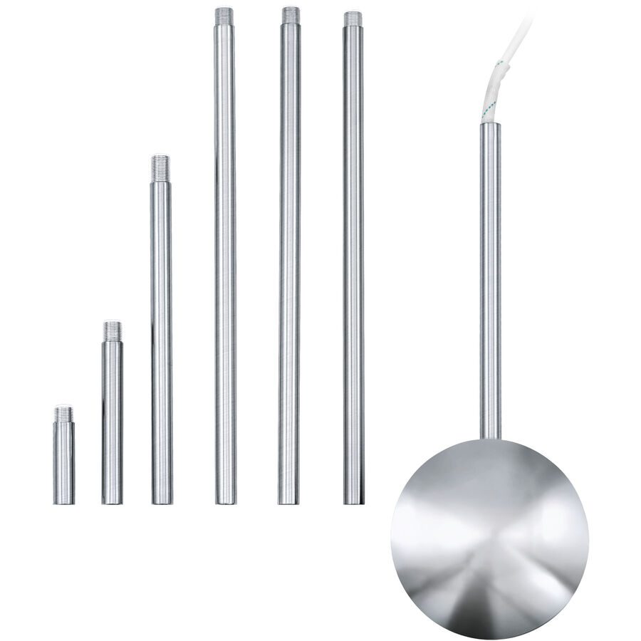Eglo Kabelkanal Extention Grau Stahl 157 cm - Farbe: chrom - Kabelkanal