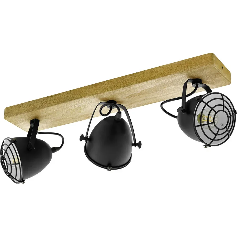 Eglo Spot Gatebeck Holz 11 cm 20.5 cm - Farbe: natur - Spot