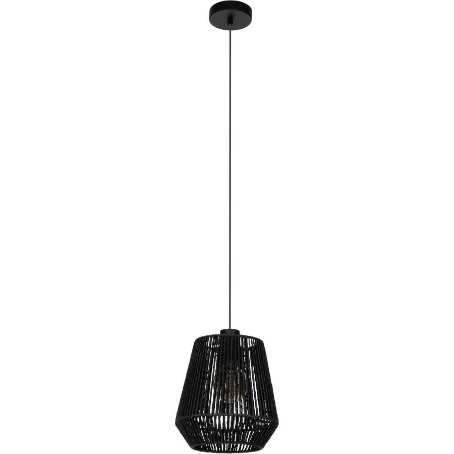 Eglo Pendellampe Persley Schwarz Stahl 110 cm - Pendellampe