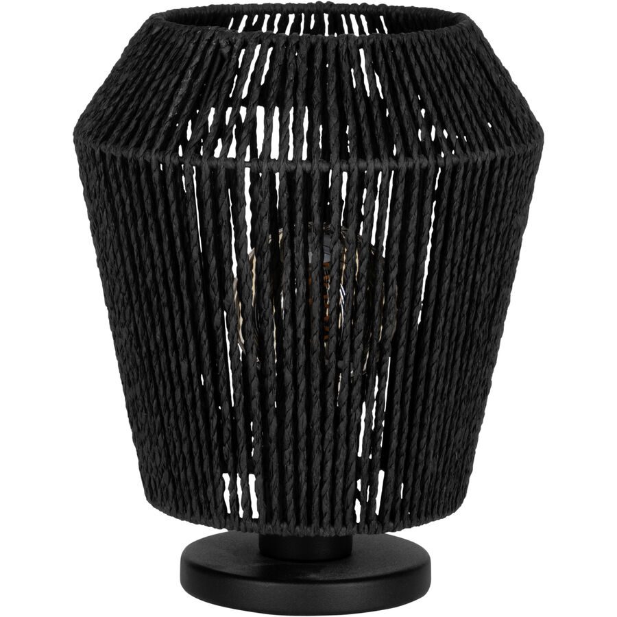 Eglo Tischlampe Persley Schwarz Stahl 27.5 cm - Tischlampe