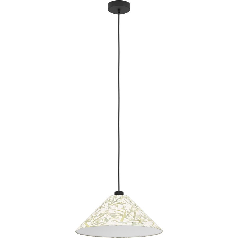 Eglo Pendellampe Oxpark Schwarz Stahl 110 cm - Pendellampe