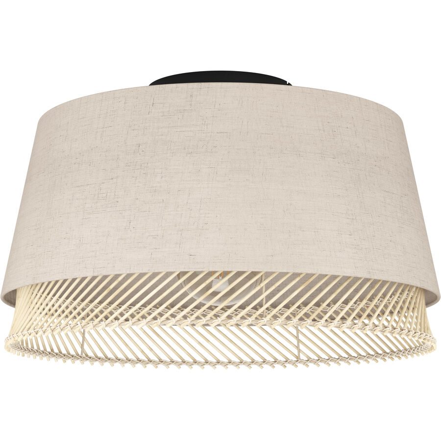Eglo Deckenlampe Tabley Schwarz Stahl 23.5 cm - Deckenlampe