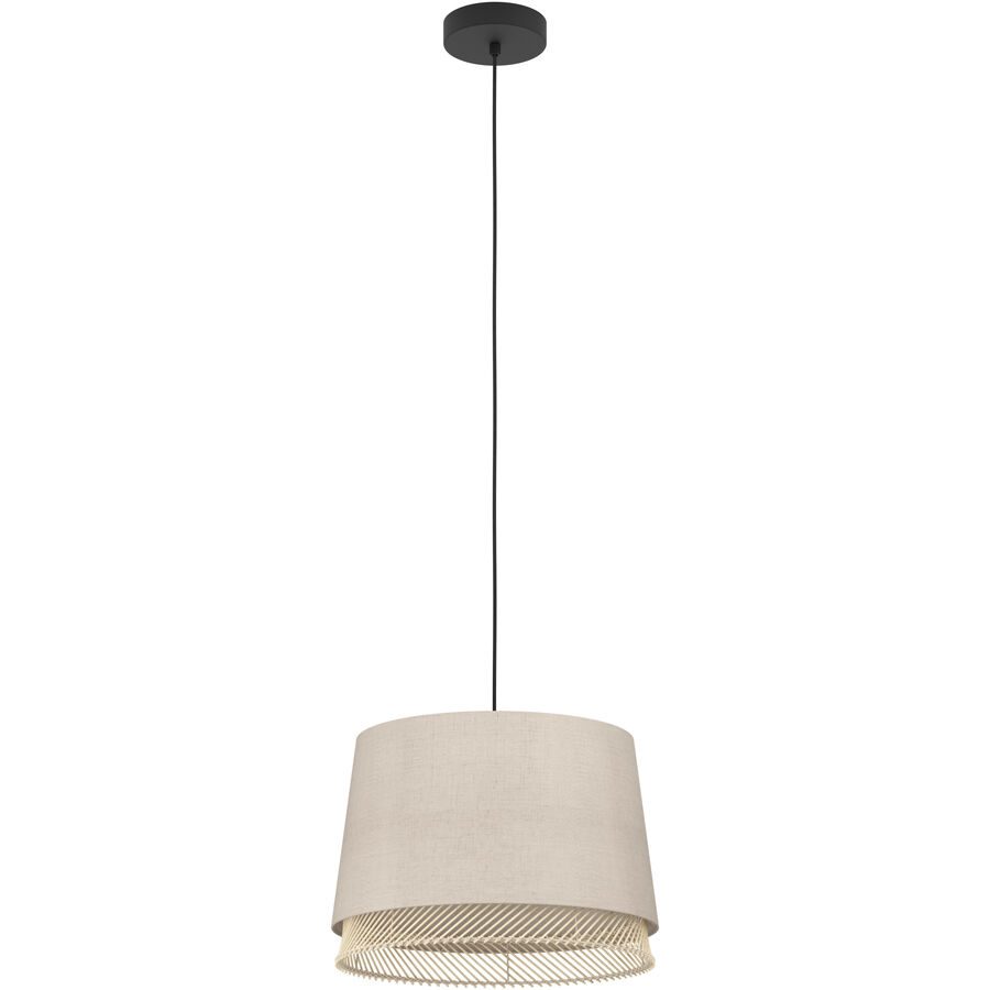 Eglo Pendellampe Tabley Schwarz Stahl 110 cm - Pendellampe