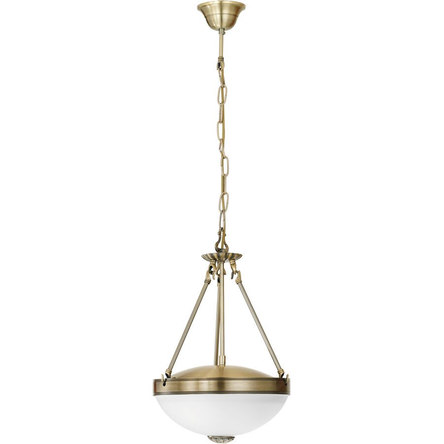 Eglo Pendellampe Savoy Braun 110 cm - Farbe: antikbraun - Material: Guss - Pendellampe