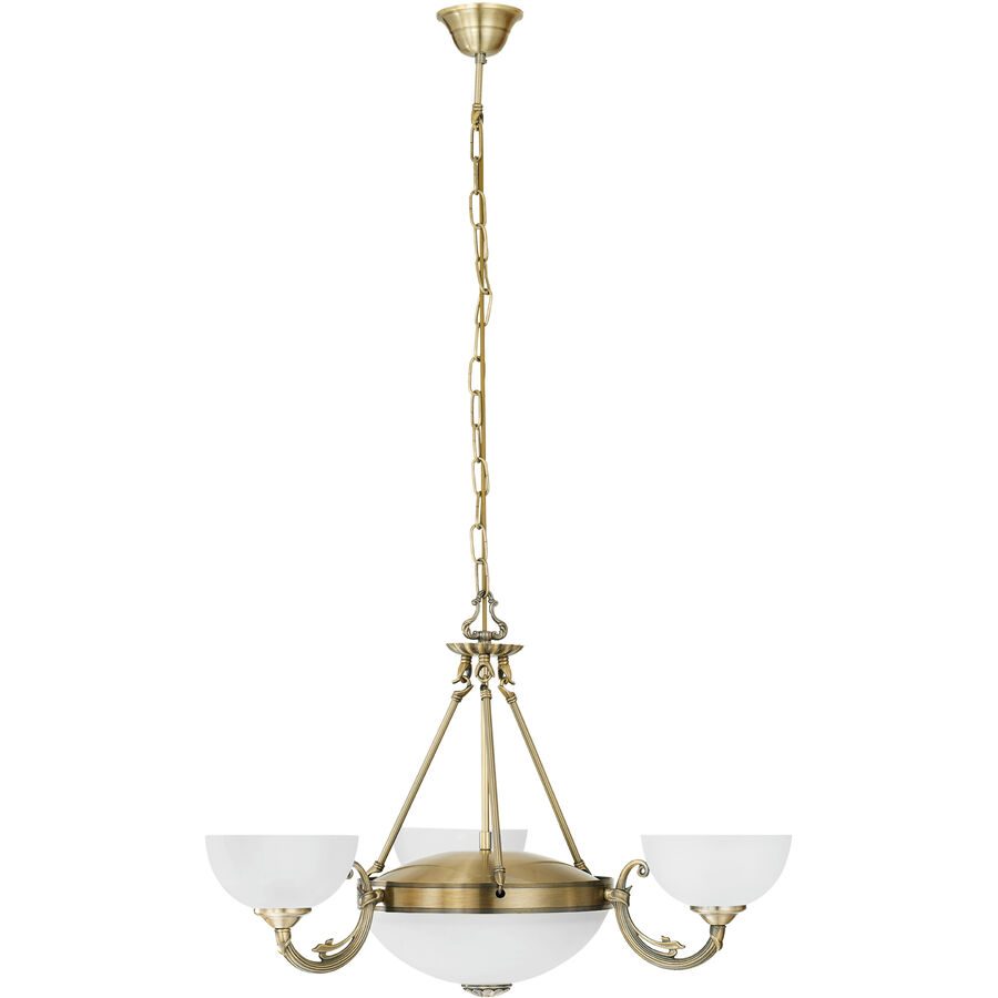 Eglo Pendellampe Savoy Braun 110 cm - Farbe: antikbraun - Material: Guss - Pendellampe