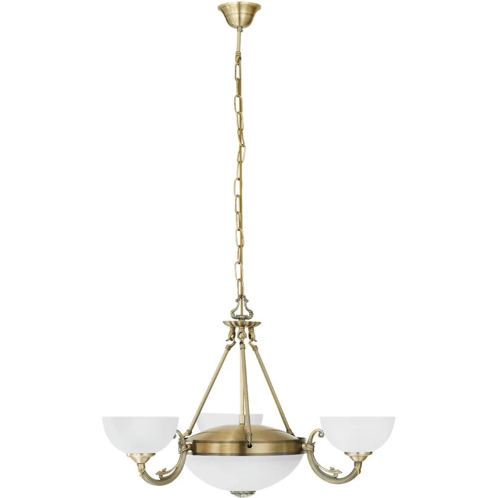 Eglo Pendellampe Savoy Braun 110 cm - Farbe: antikbraun - Material: Guss - Pendellampe