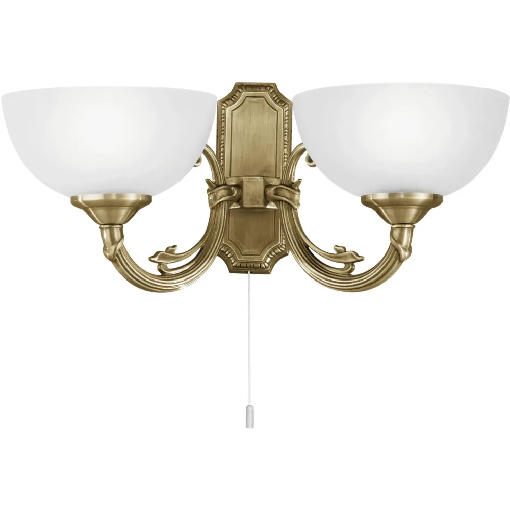 Eglo Wandlampe Savoy Braun 16 cm - Farbe: antikbraun - Material: Guss - Wandlampe