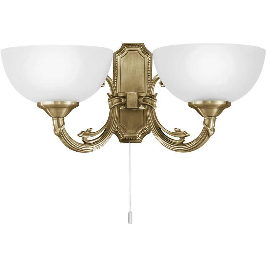 Eglo Wandlampe Savoy Braun 16 cm - Farbe: antikbraun - Material: Guss - Wandlampe