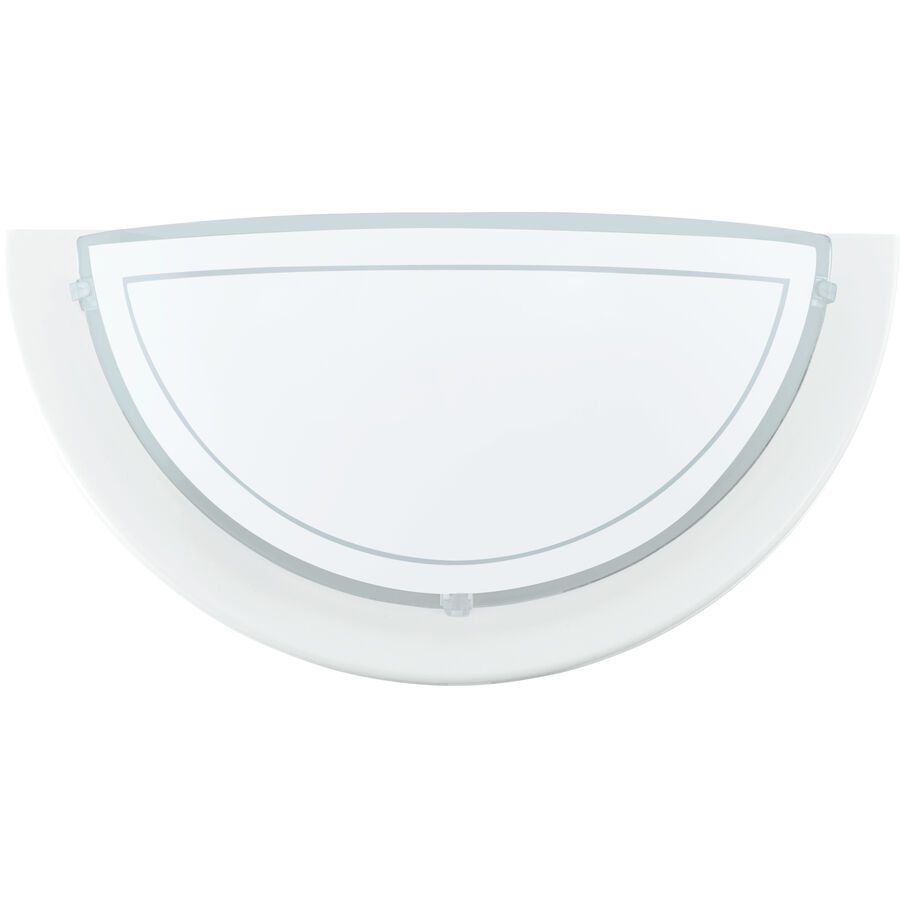 Eglo Wandlampe Planet 1 Weiss Stahl 14.5 cm - Wandlampe
