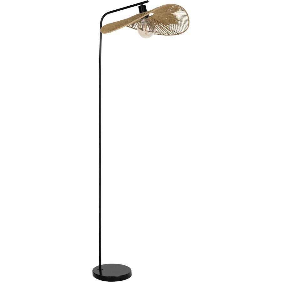 Eglo Stehlampe Siruela Schwarz Stahl 56 cm 160 cm - Stehlampe