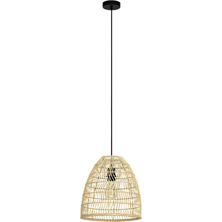 Eglo Pendellampe Ayesgarth Schwarz Stahl 110 cm - Pendellampe