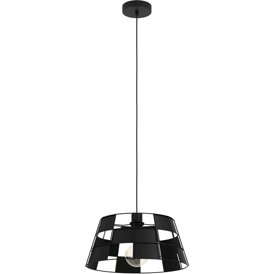 Eglo Pendellampe Pontefract Schwarz Stahl 110 cm - Pendellampe