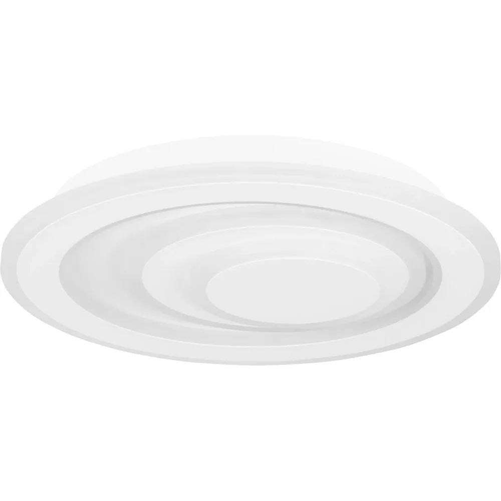 Eglo Deckenlampe Palagiano 1 Weiss Stahl 5 cm - LED - Lichtfarbe: Helles Neutralweiss - Deckenlampe- LED Energiesparlampe