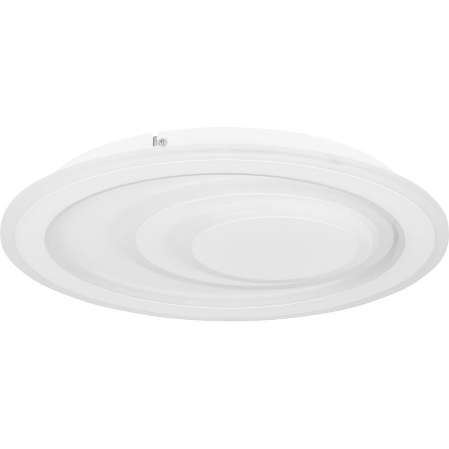Eglo Deckenlampe Palagiano 1 Weiss Stahl 5 cm - LED - Lichtfarbe: Helles Neutralweiss - Deckenlampe- LED Energiesparlampe