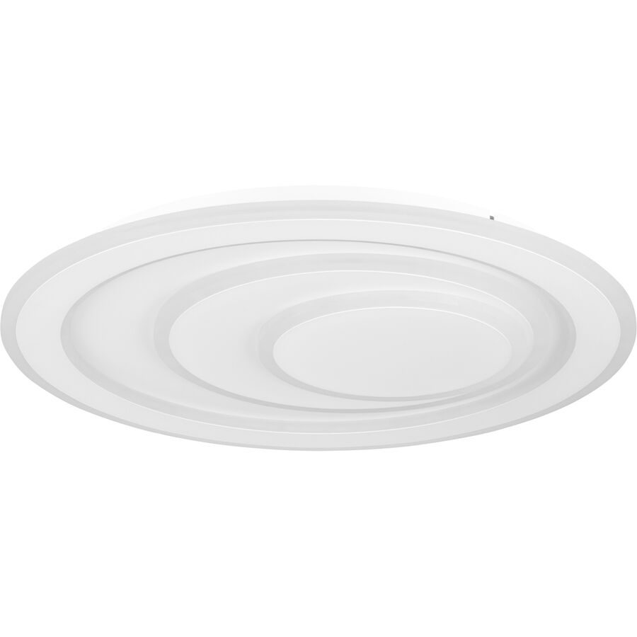 Eglo Deckenlampe Palagiano 1 Weiss Stahl 5 cm - LED - Lichtfarbe: Helles Neutralweiss - Deckenlampe- LED Energiesparlampe