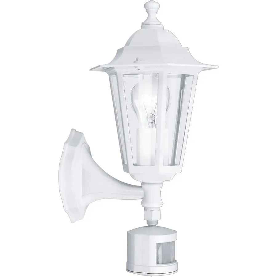 Eglo Wandlampe aussen Laterna 5 Weiss Aluminium 36 cm - Material: Aluguss - Wandlampe aussen