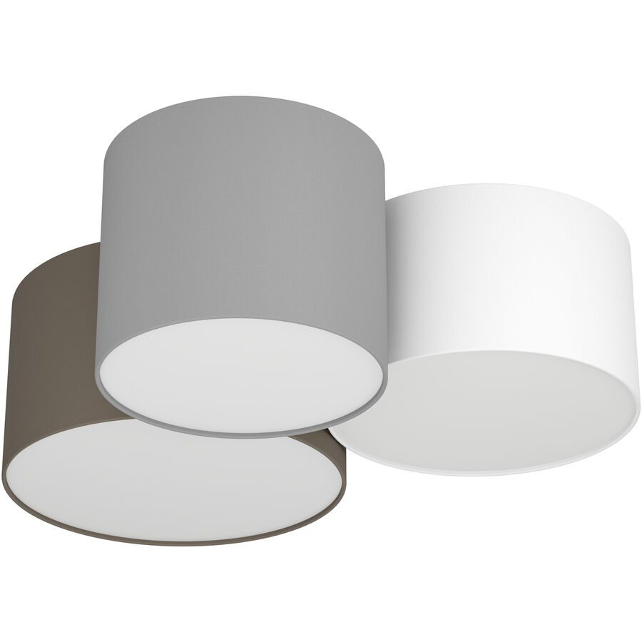 Eglo Deckenlampe Pastore Weiss Stahl 49.5 cm 25.5 cm - Deckenlampe