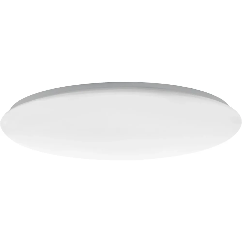 Eglo Deckenlampe Giron Weiss Stahl 8.5 cm - LED - Lichtfarbe: Warmweiss - Tageslichtweiss - Deckenlampe- LED Energiesparlampe