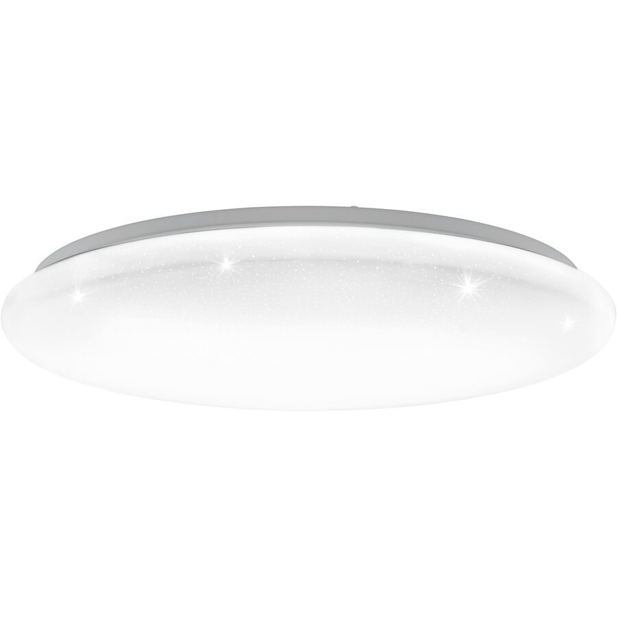 Eglo Deckenlampe Giron-S Weiss Stahl 7.5 cm - LED - Lichtfarbe: Warmweiss - Tageslichtweiss - Deckenlampe- LED Energiesparlampe