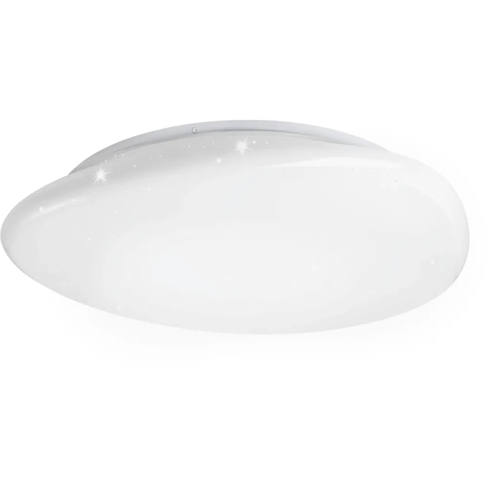 Eglo Deckenlampe Sileras Weiss Stahl 8.5 cm - LED - Deckenlampe- LED Energiesparlampe