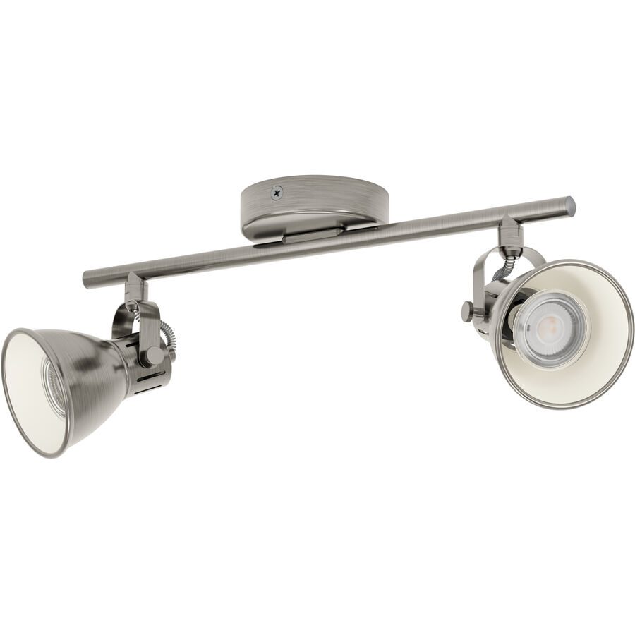 Eglo Spot Seras Grau Stahl 6.5 cm - Farbe: Nickel antik - Spot