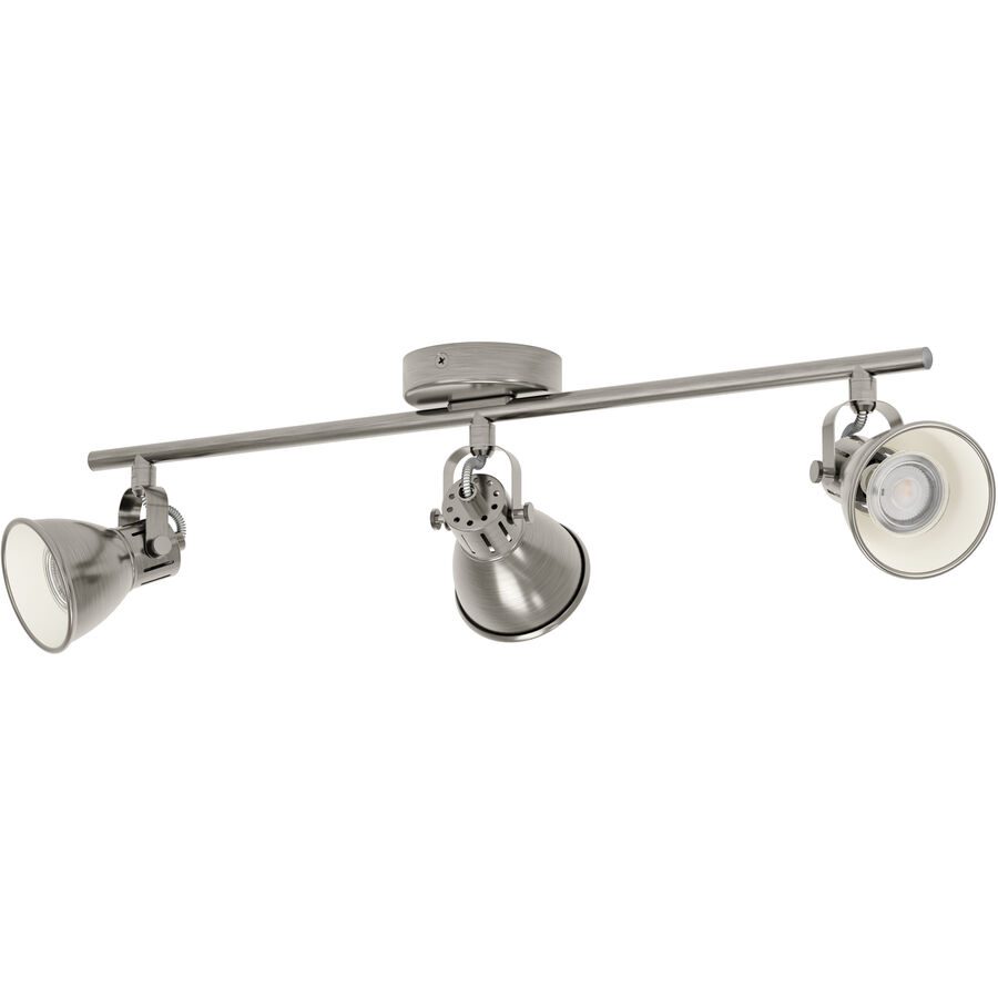 Eglo Spot Seras Grau Stahl 6.5 cm - Farbe: Nickel antik - Spot