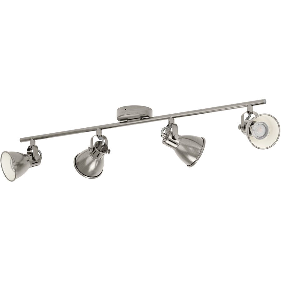Eglo Spot Seras Grau Stahl 6.5 cm - Farbe: Nickel antik - Spot